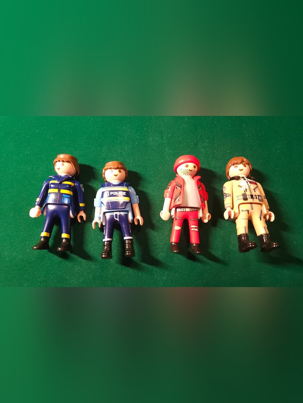 Lot Of Playmobil Figures - Police, Criminal & Ghostbusters Stantz!